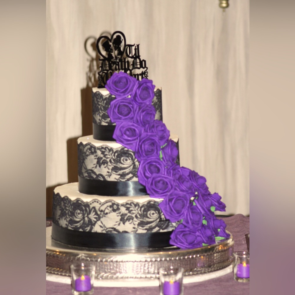 Like New Til Death Do Us Part Skeleton Wedding Cake Topper